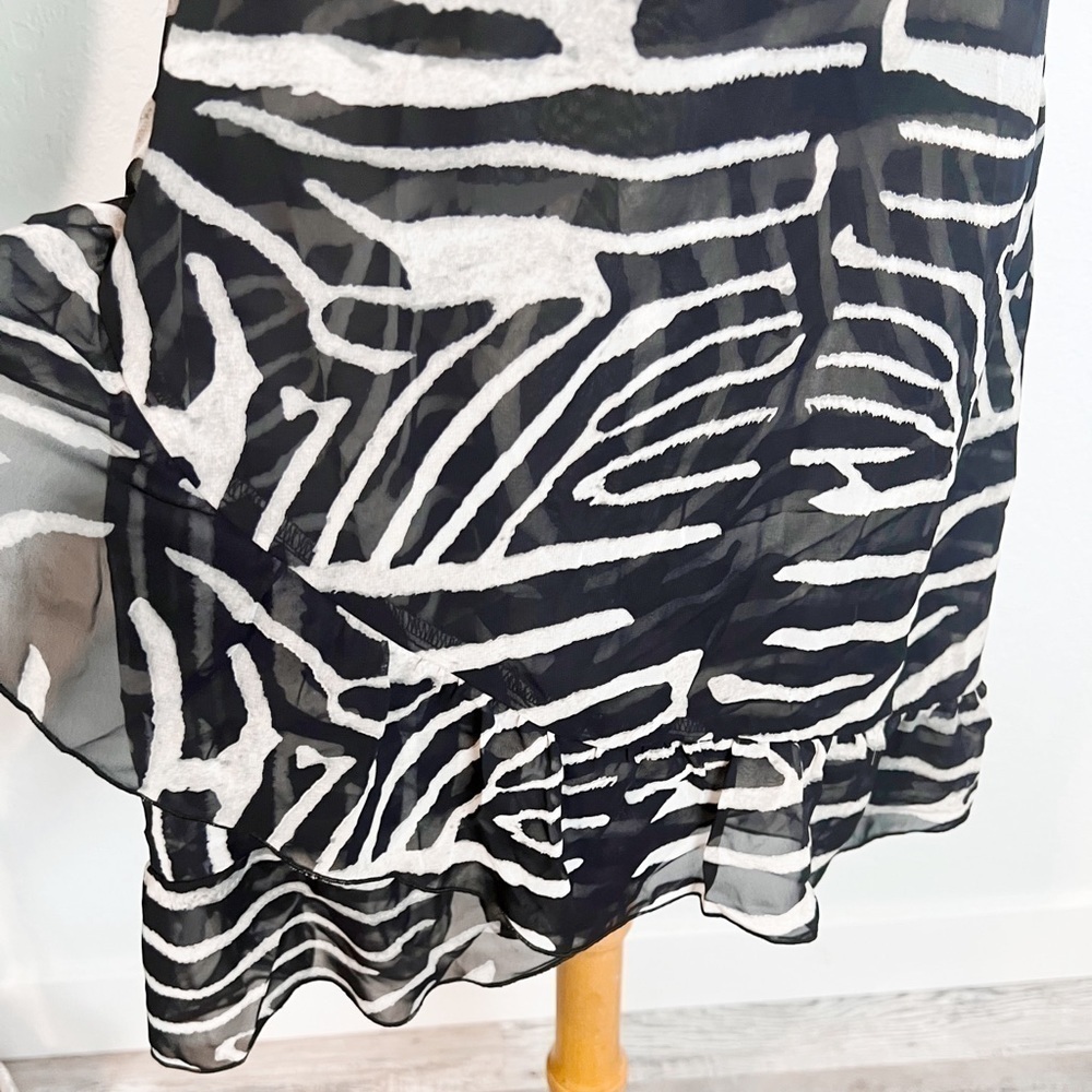 Show Me Your Mumu Santanita Mini Dress Zebra - Picture 7 of 10